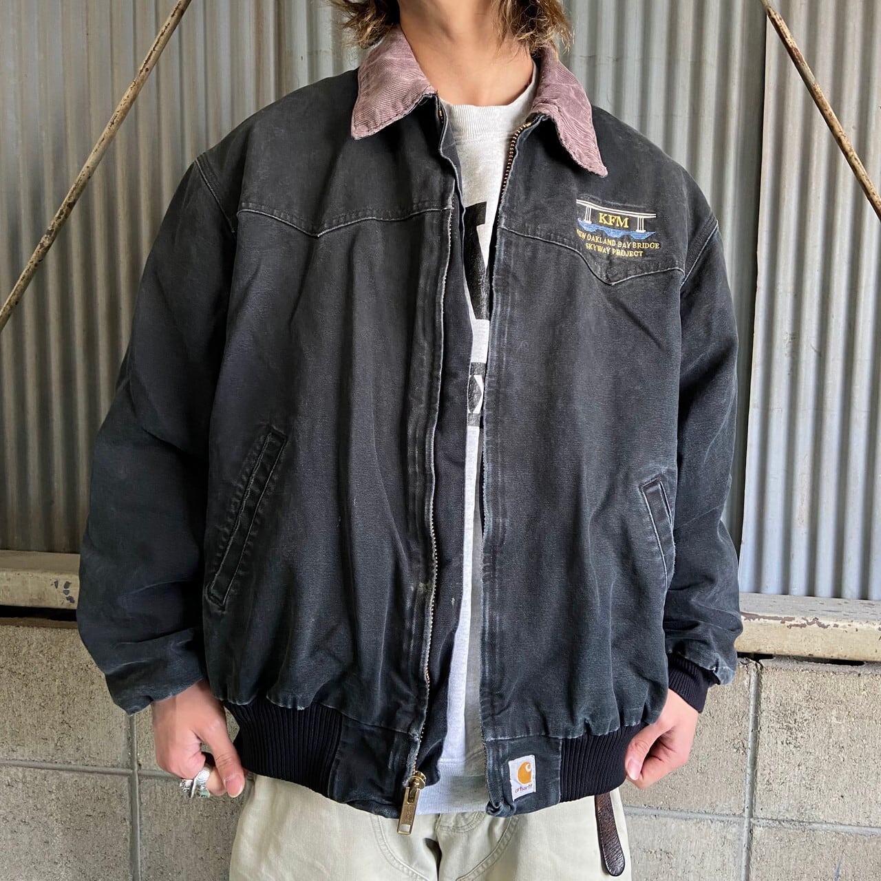 Carhartt カーハート 企業ロゴ刺繍 サンタフェジャケット ワーク 