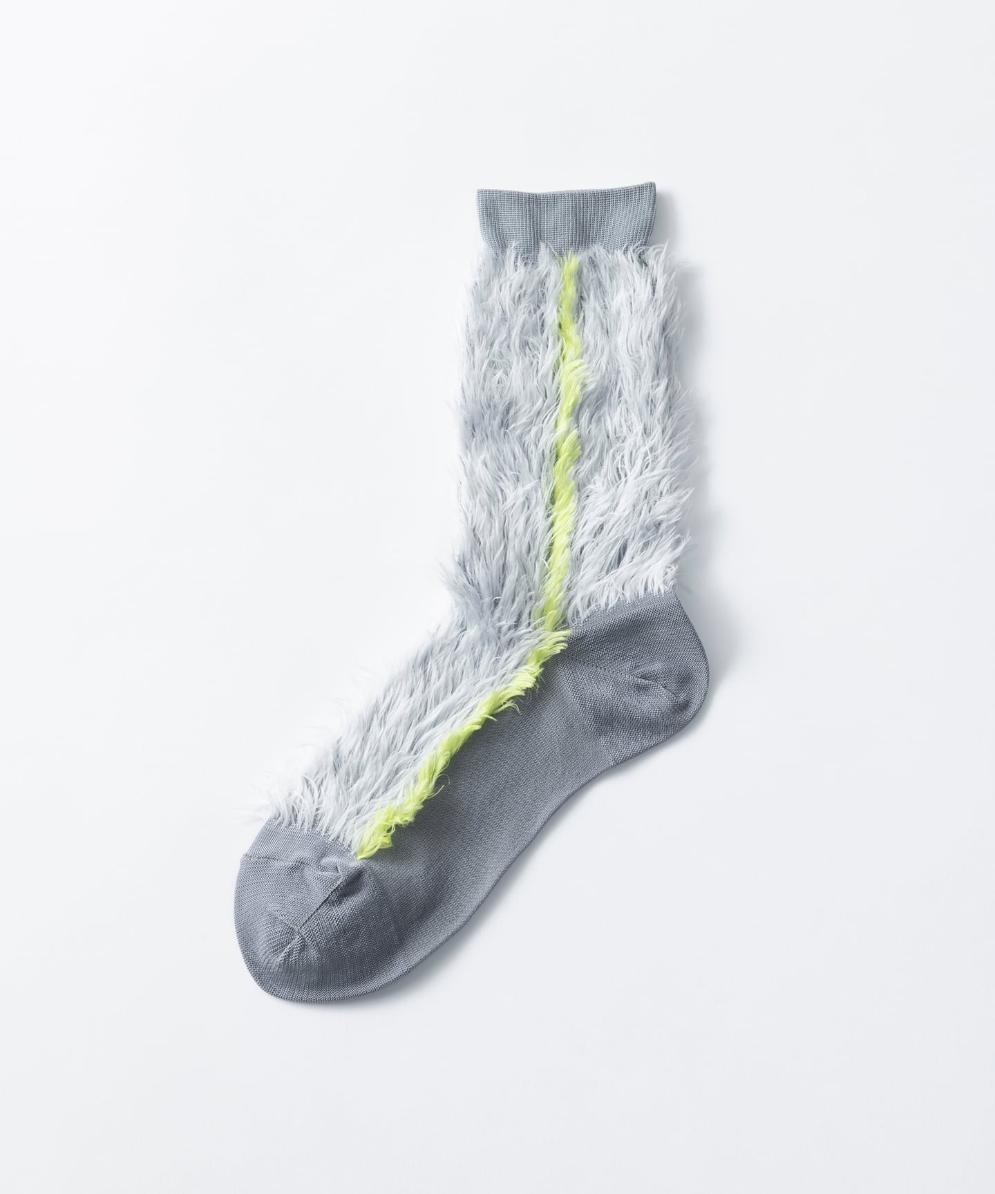 TRICOTÉ / sideline fake fur socks TR43SO013