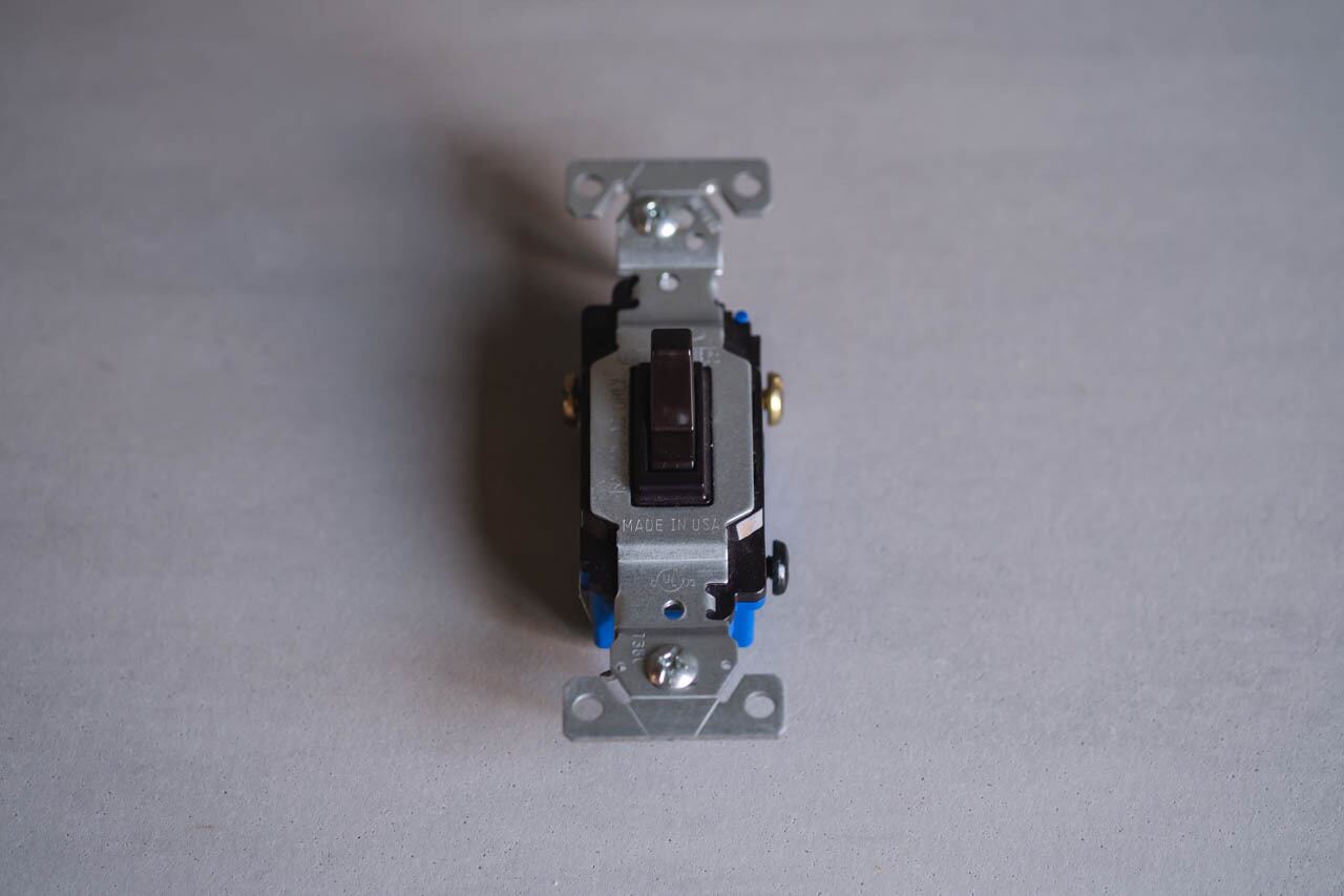 3路アメリカンスイッチ(Dark brown)