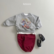 【取寄】teteco ビンテージMTM|秋服|韓国子供服| 26/AT