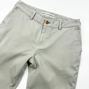 Mademoiselle NON NON マドモアゼルノンノン クロップド丈 パンツ M/ライトグレー レディース