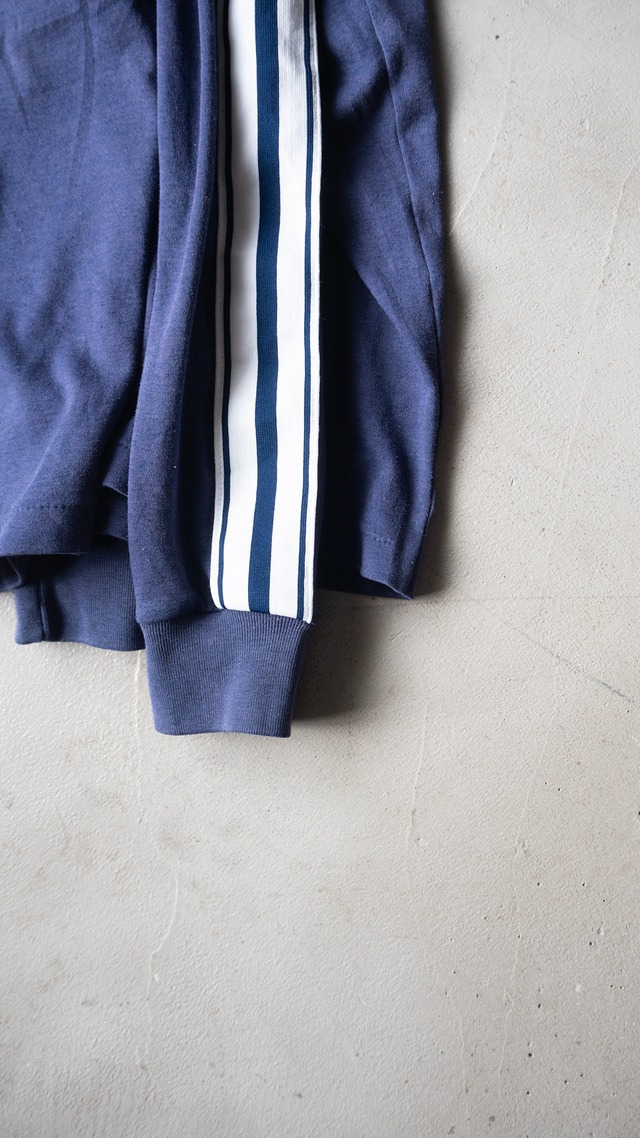 "ASICS TIGER" '80s vintage V-neck pullover