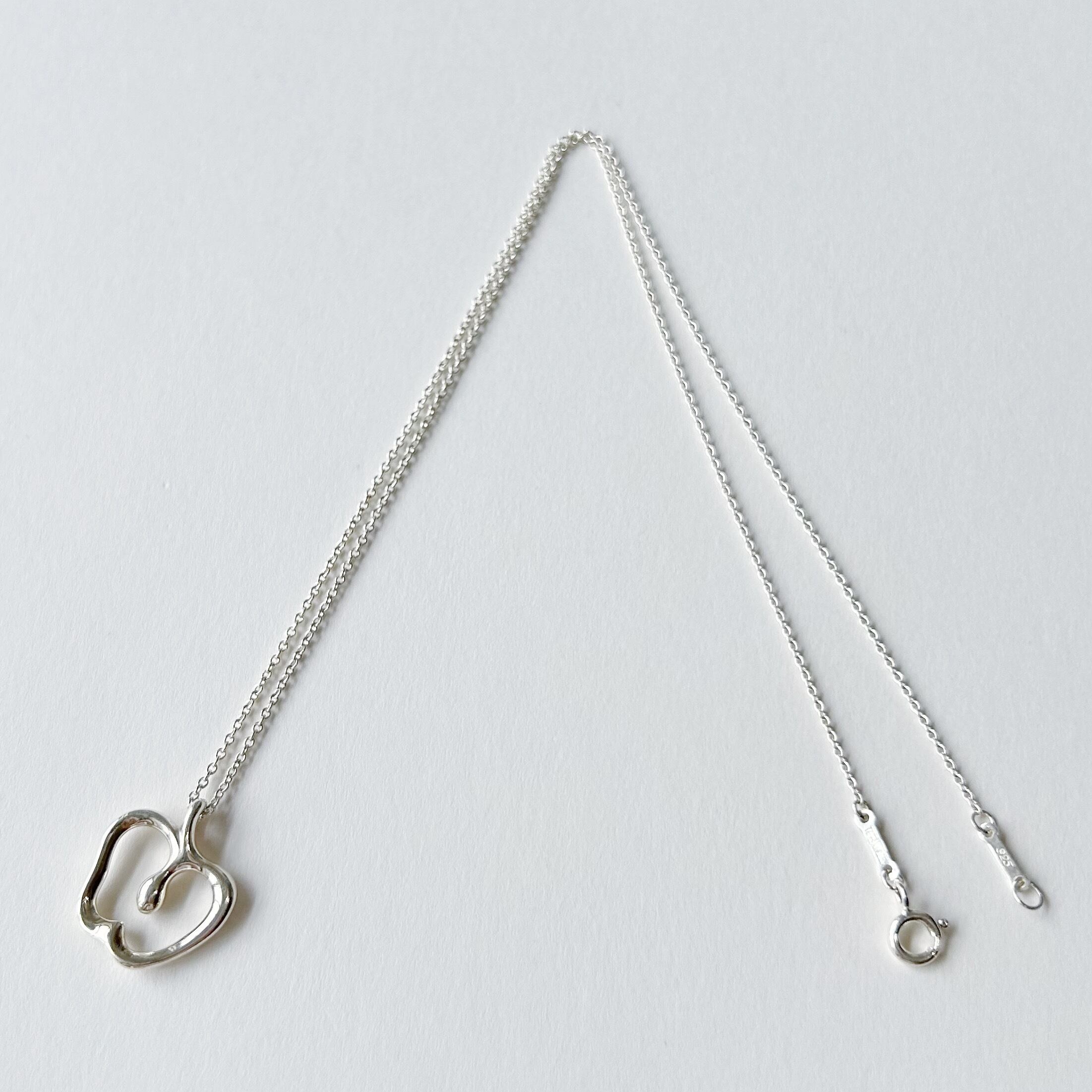 T7031】Tiffany&Co. apple necklace/silver925/ティファニー