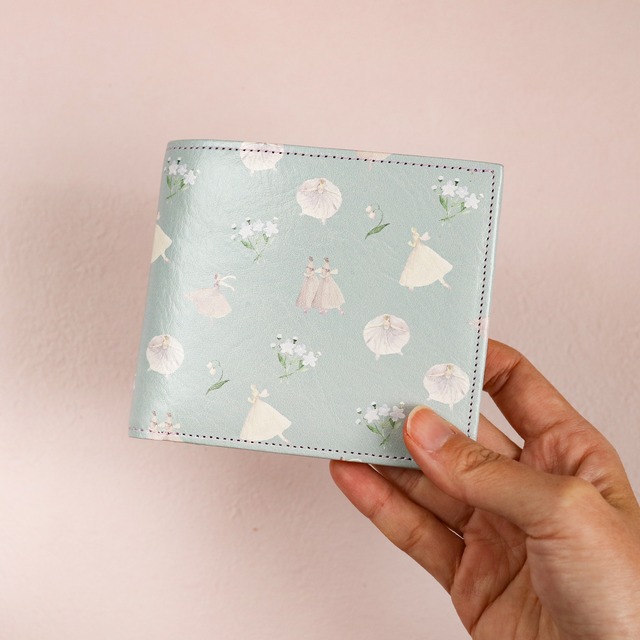 【送料無料】ジゼル〜白のバレエ〜の二つ折り財布