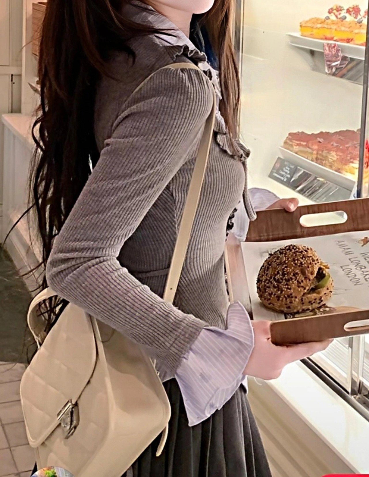 ドッキングストライプニット LK1816