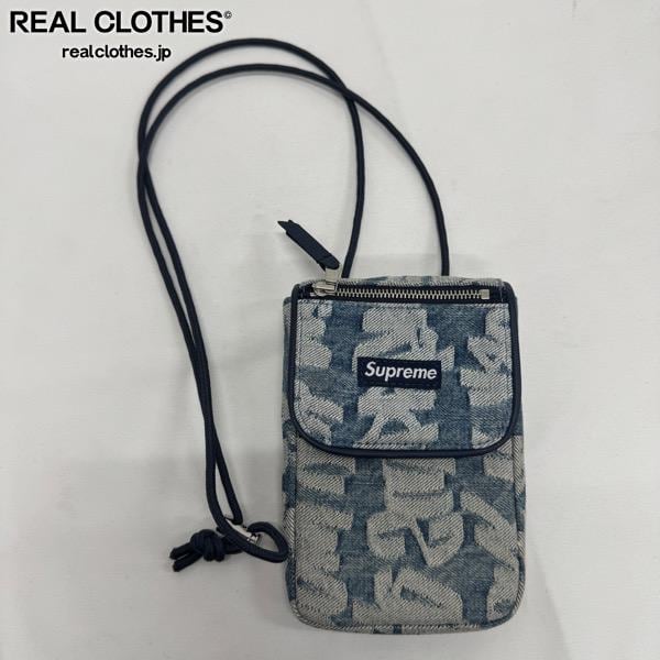 ★希少★人気★Supreme グラフィティ ボディバッグ　デニム Fat Tip Jacquard Denim Waist Bag | Supreme 22ss