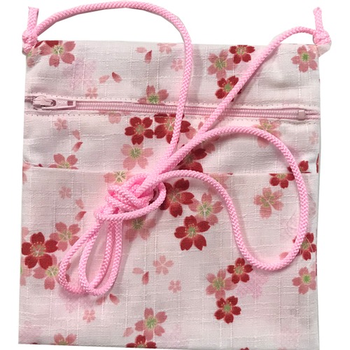 お祭用品 ポーチ 桜 163ピンク