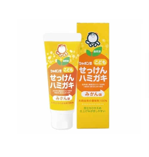 シャボン玉　こどもせっけんハミガキ　50g