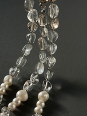 magnet bracelet | Quartz & Pearl［GB039-CR］