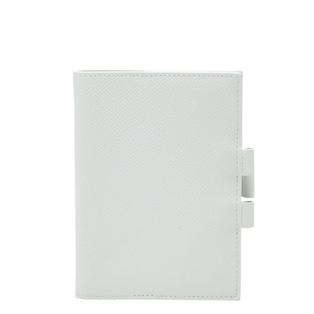 エルメス アジャンダGM 手帳カバー □K刻印 ホワイト ヴォーエプソン レディース HERMES 【中古】
