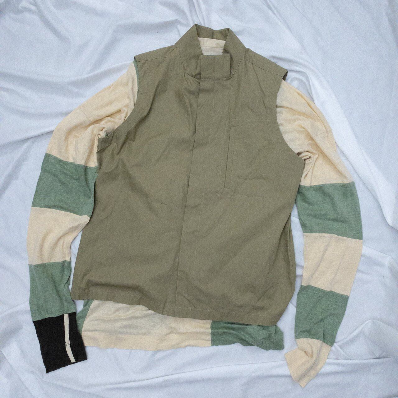 COPPERWHEAT BLUNDELL Sleeveless Funnel Neck Jacket | jose