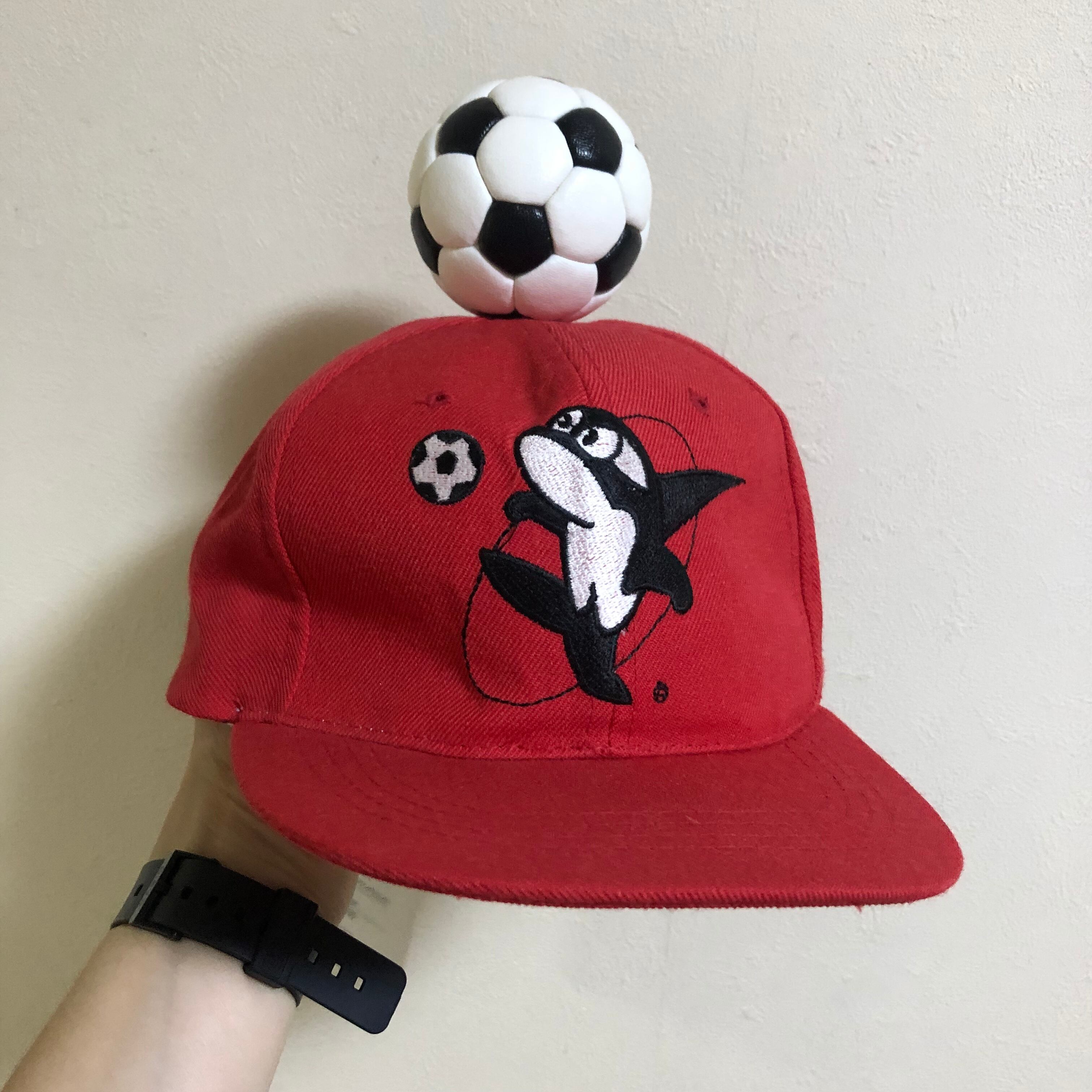 リメイク】サッカーボールキャップ⚽ | AKURONREMAKE