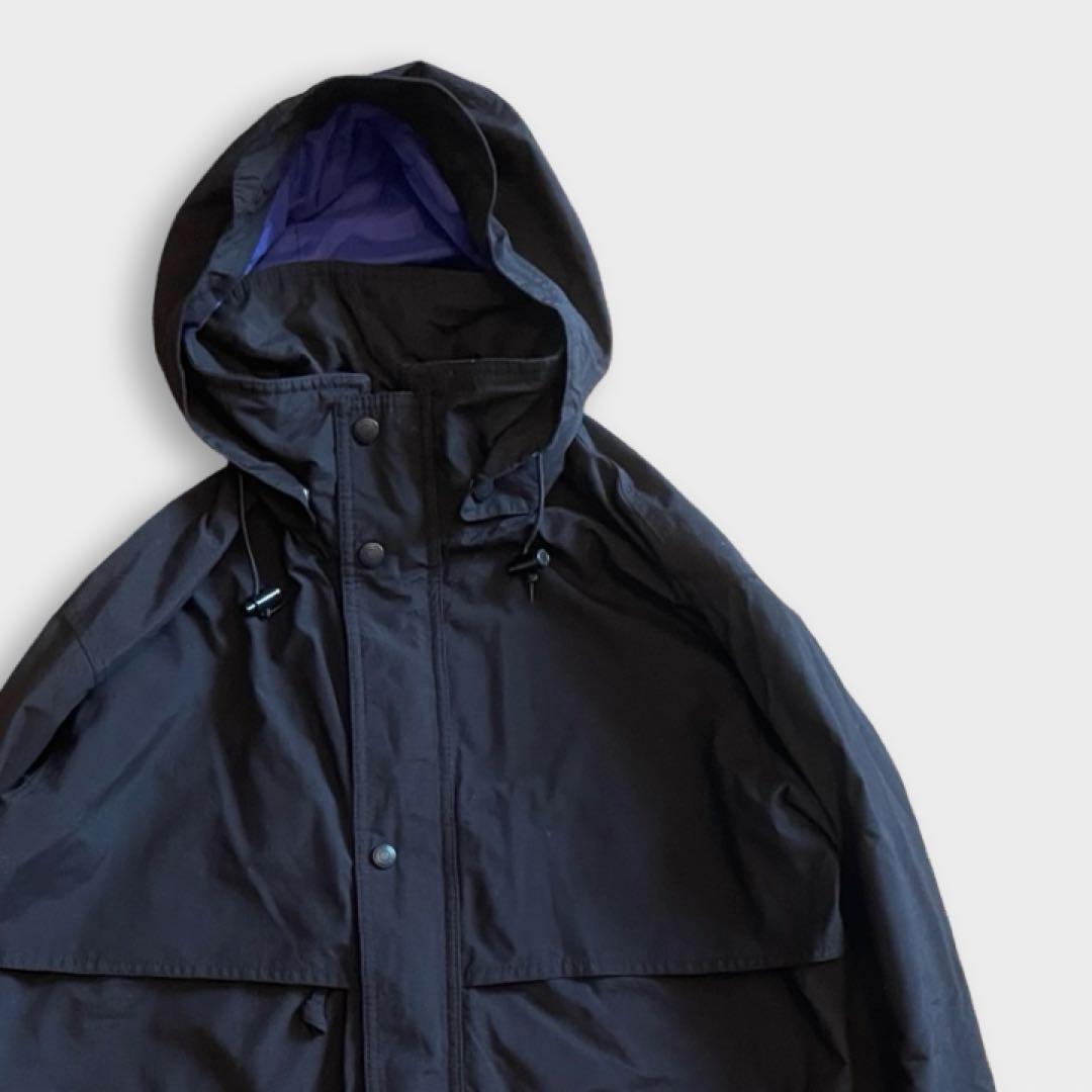 USA製 90s Eddie Bauer ナイロン フリース パーカー XL | LUCKY SIDE