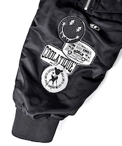 【ATELIER LINE】-TYPE E - ギャザースリーブフーディードッキングMA-1 CQ-47005H