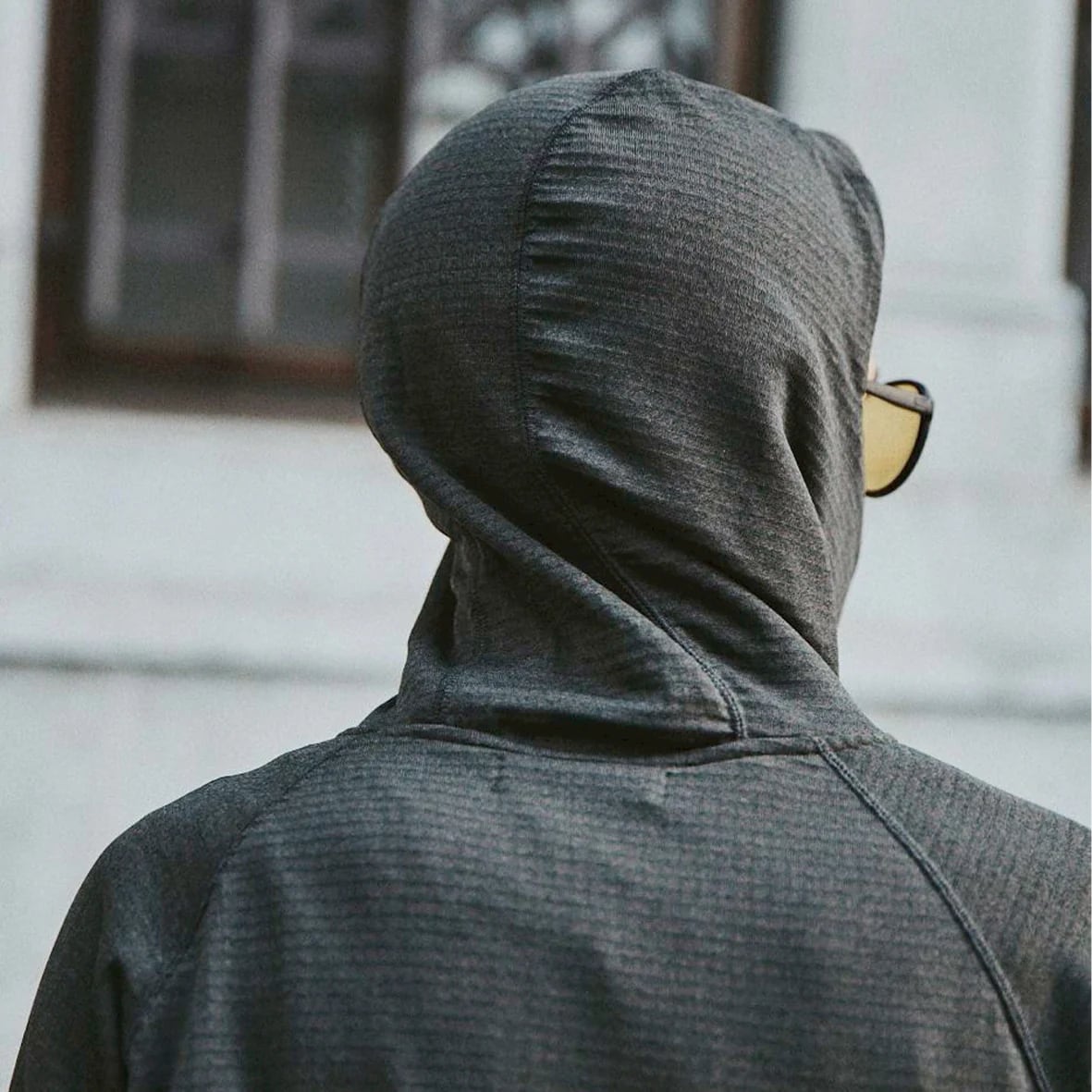 charbon POLARTEC パワーグリッドジップアップフーディー　Lサイズ charbon / POLARTEC POWER GRID ZIP UP HOODIE（Gray） | 道がまっすぐ