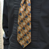 jacquard weave pattern silk tie