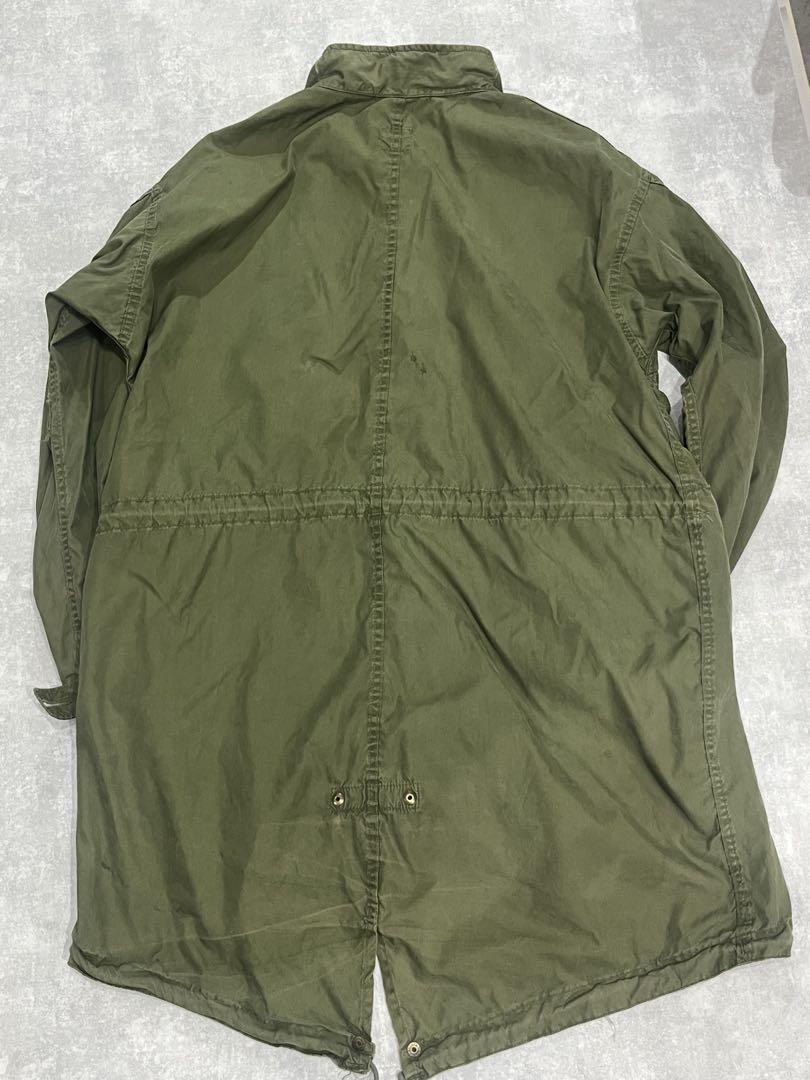 60s M-65 モッズコート フィッシュテールパーカー 初期型 アルミジップ
