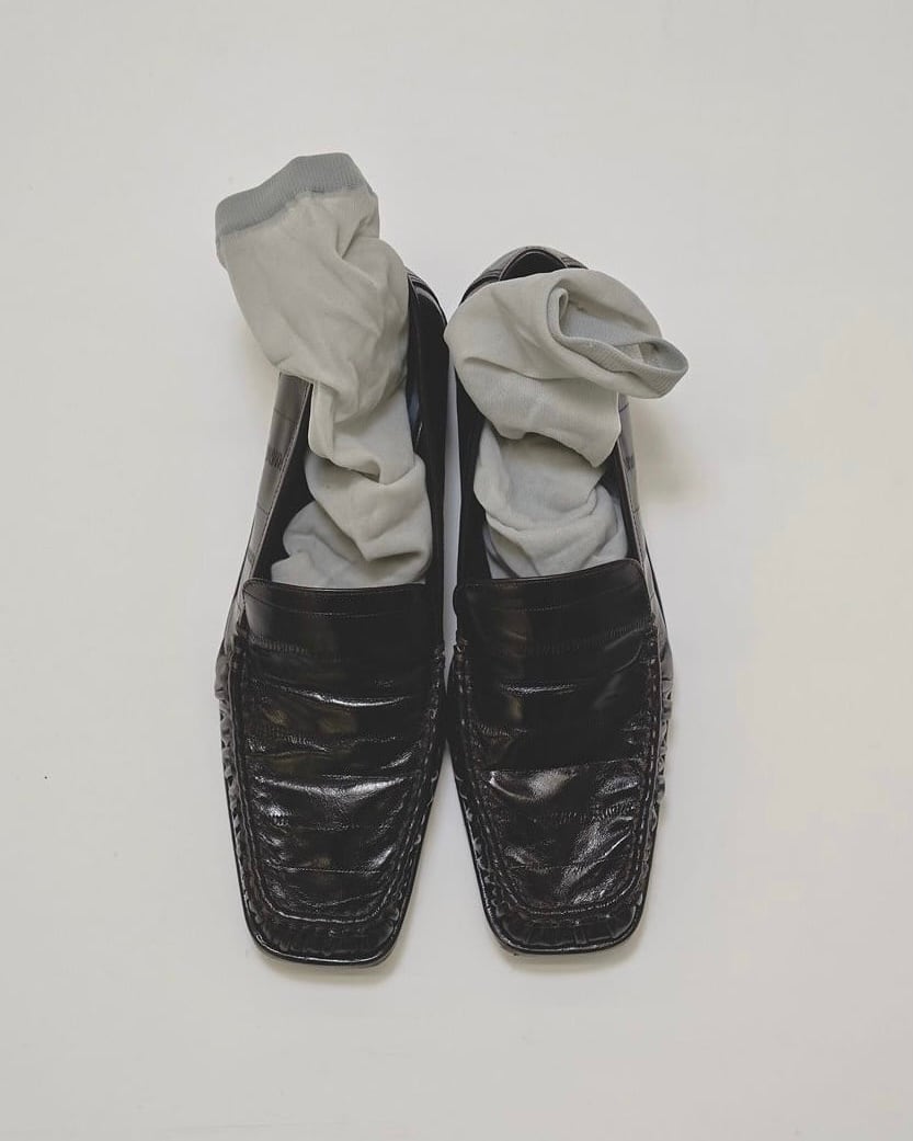 ゆずTodayful/ Squaretoe Gather Loafers TODAYFUL Squaretoe Gather Loafers スクエアトゥギャザーローファー