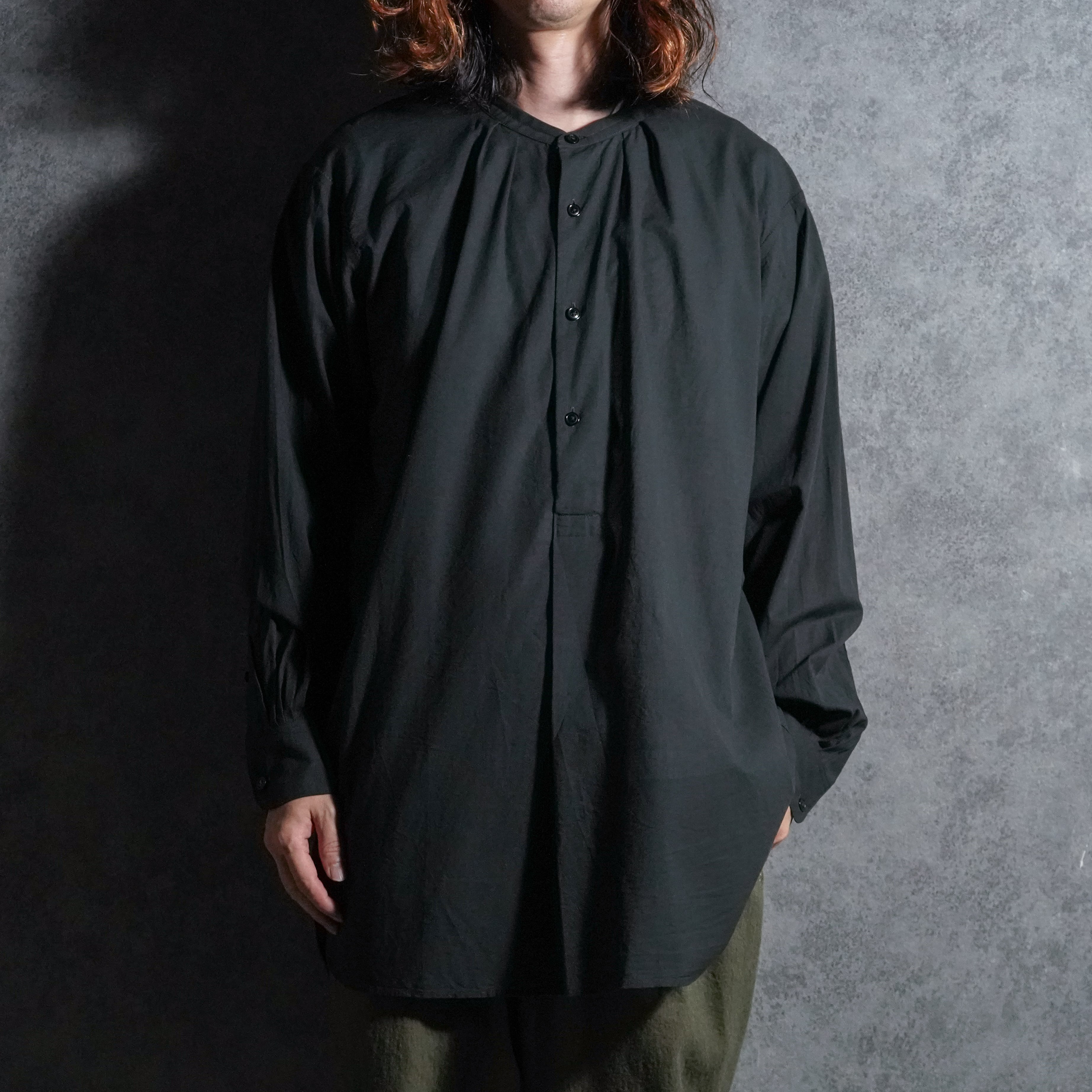 DEAD STOCK】50s French Army Sleeping Shirt Blue フランス軍