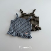 【取寄/韓国直送】Elly molly シャドーフリルタンクトップ｜秋服｜韓国子供服｜26/AT
