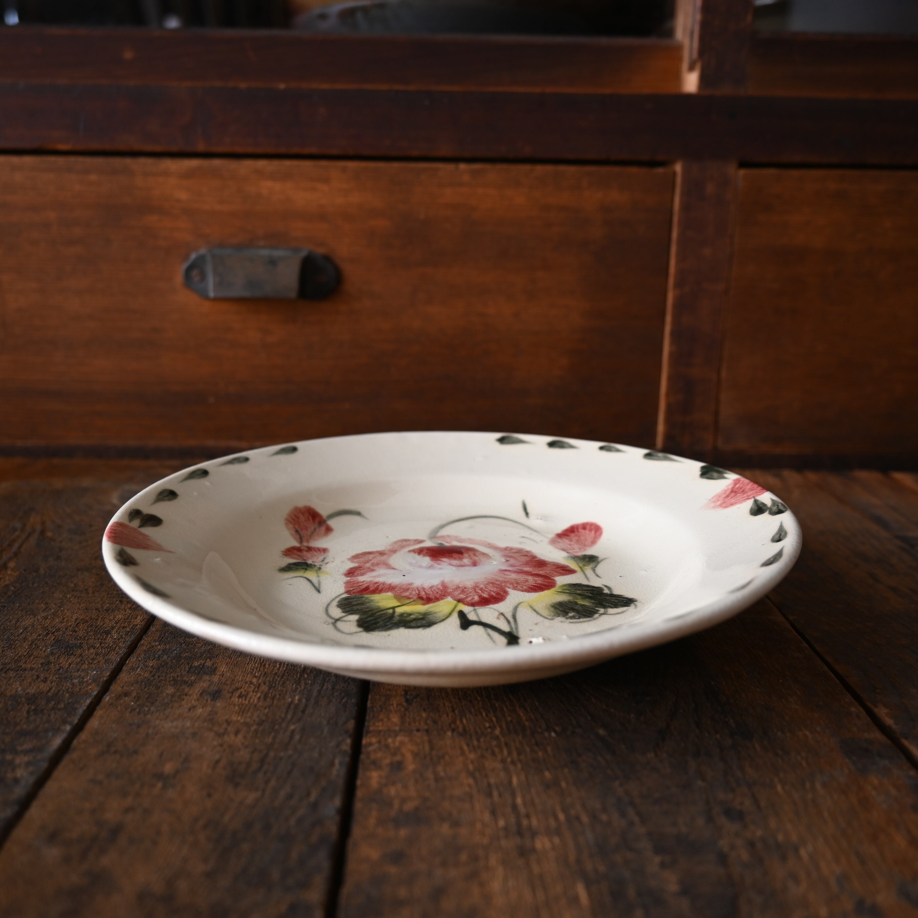 ヴィンテージ ソンべ焼 - 中皿 - | Pan puri yêe