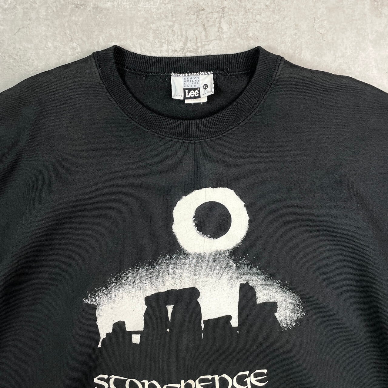 90年代 USA製 STONEHENGE ストーンヘンジ アートプリント スウェット