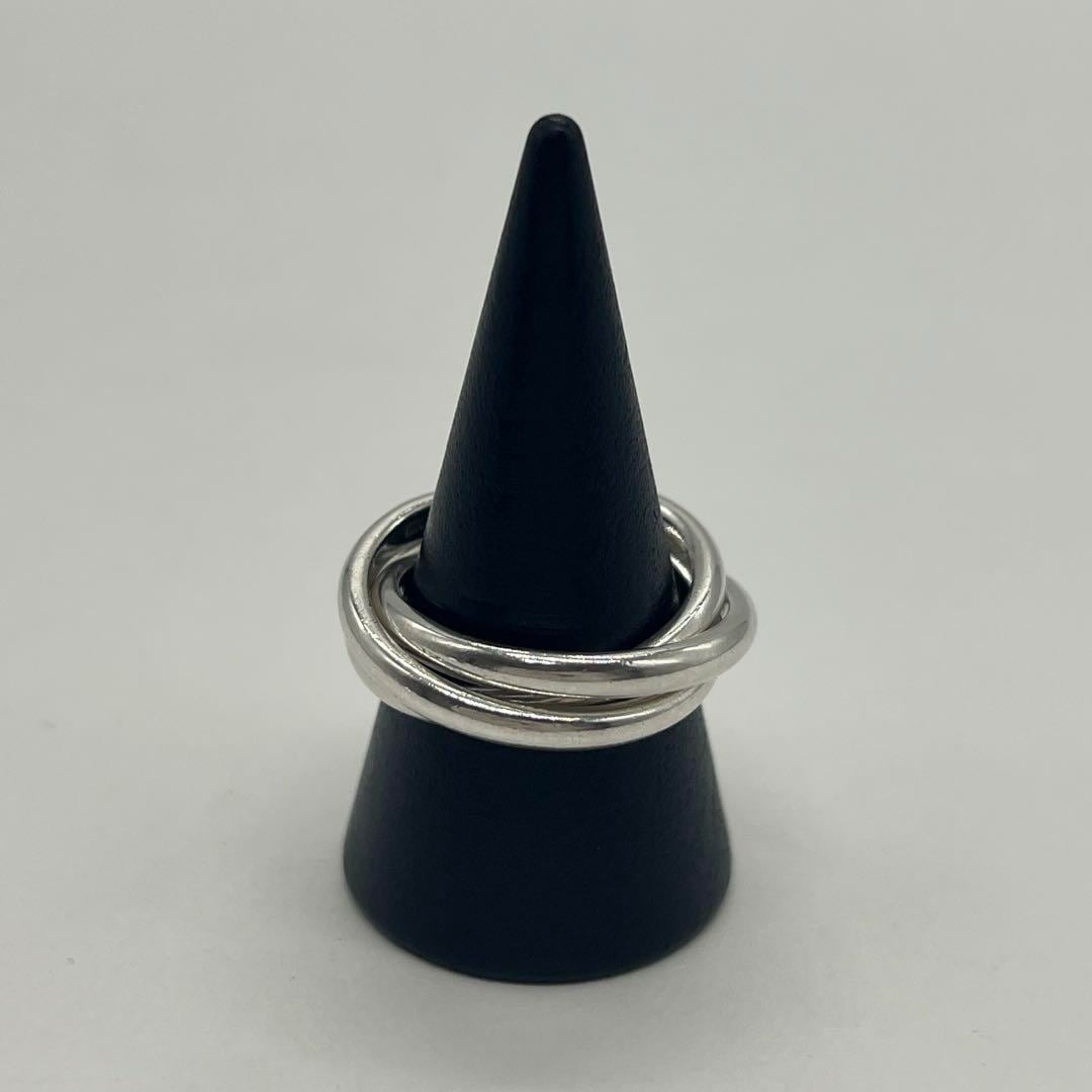 ティファニー TIFFANY シグネチャークロス ステッチリング 9号 希少 ティファニー TIFFANY シグネチャークロス ステッチリング 9号 希少