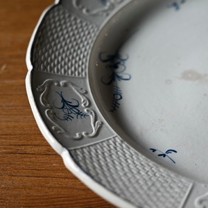 Plate / プレート【A】〈 フランス食器・皿・フランスアンティーク・アンティークプレート・ブロカント・ヴィンテージ 〉113202