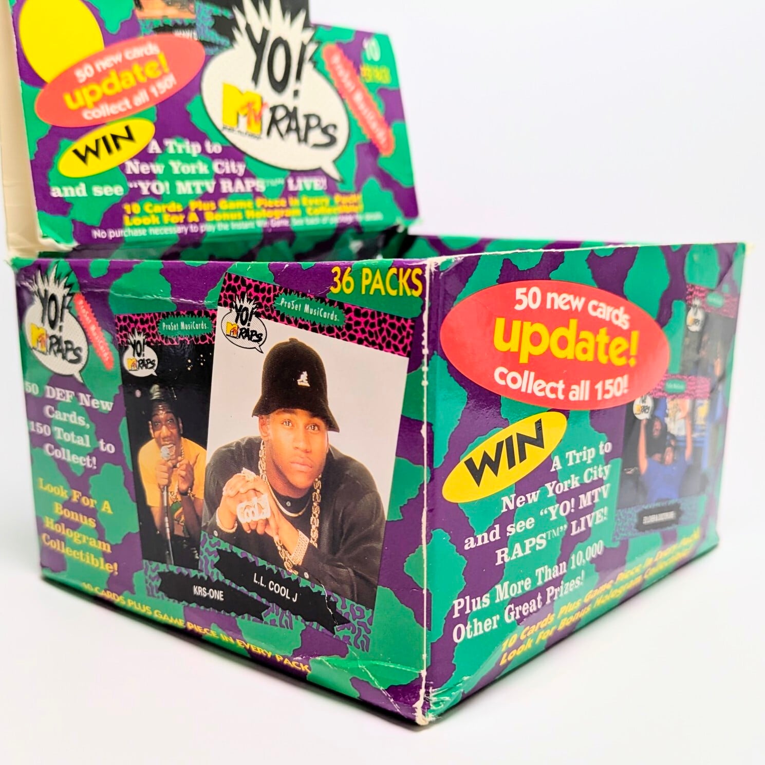 ☆送料無料！☆ 1991年製 【 YO! MTV RAPS SERIES 2  】トレーディングカード 単品 （1個= 10 CARDS）〚アメリカン雑貨 アメトイ〛