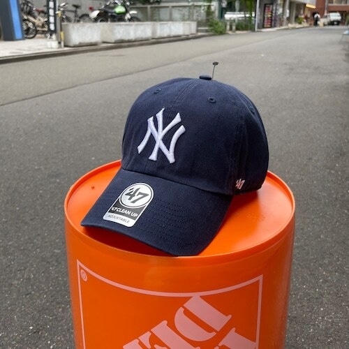'47 clean up cap "NY Yankees" : navy