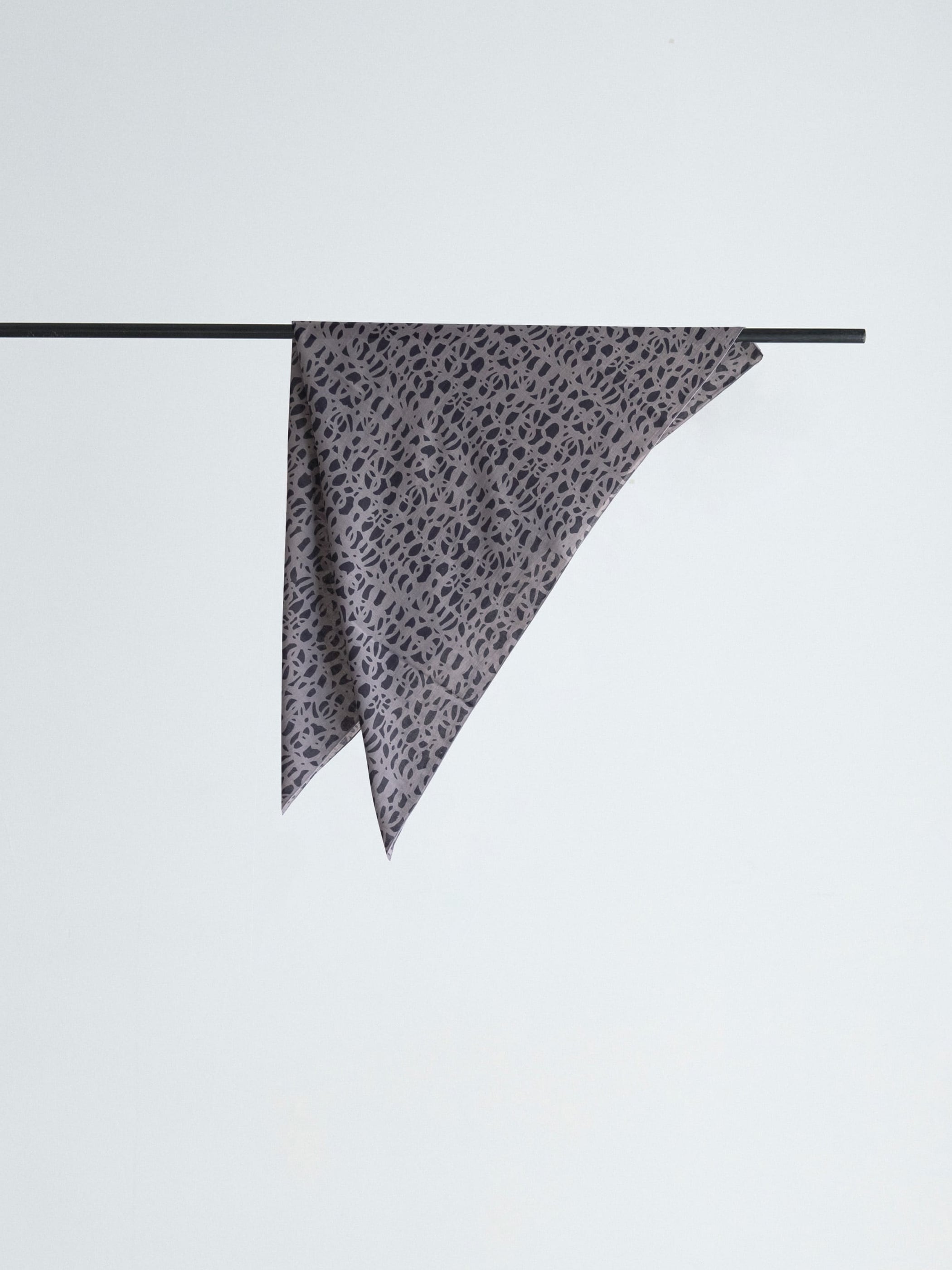【NEW】Glint Scarf -Grey-