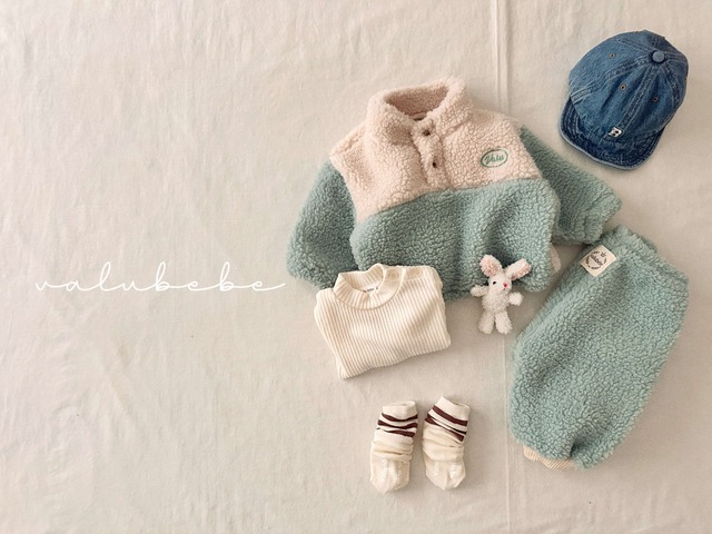 [予約][送料無料]《valubebe》Fuzzy tumble jogger pants (kids)43
