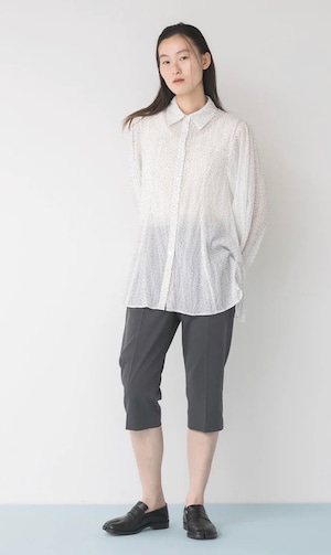 【mewl】 LOOSE CAPRI PANTS