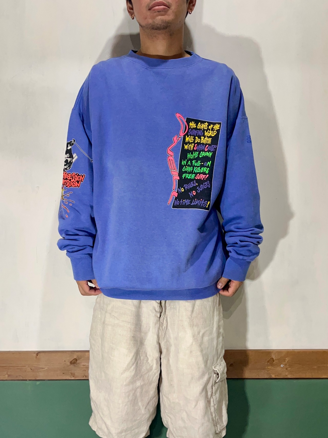 90's O'NEILL Sweat Shirt 【XL】