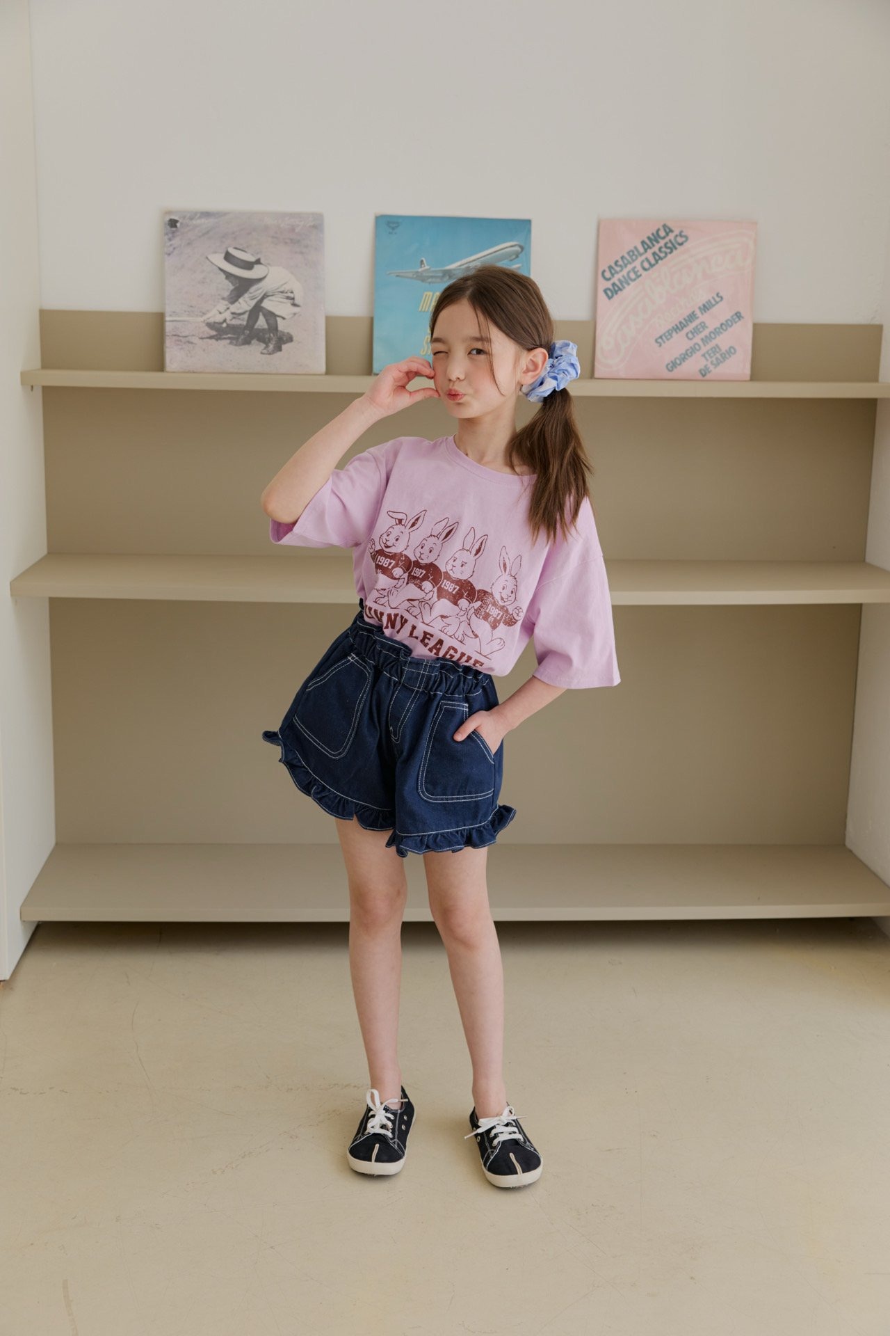 [DOREDORE] Bunny League Tee Shirt / [도레도레] 버니리그티셔츠