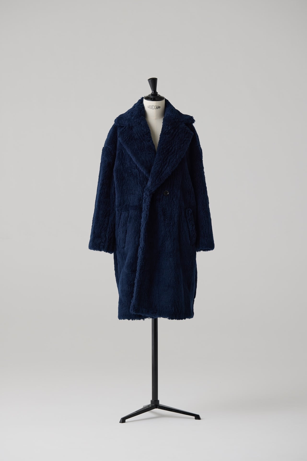 WOOL PILE BIG COLLAR COAT 25FW33