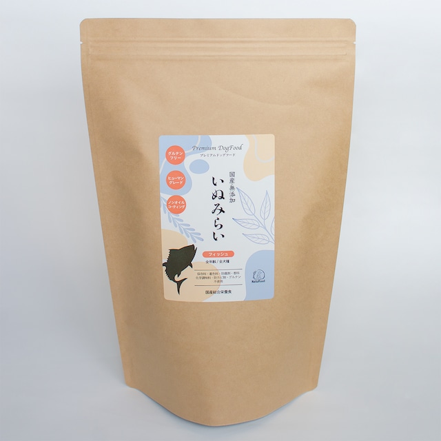 【定期便】いぬみらい フィッシュ 1.6kg