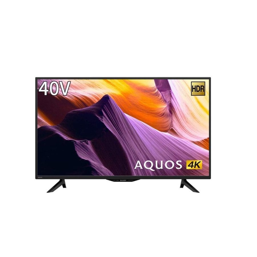 SHARP 40V型 4K チューナー内蔵 AQUOS 4T-C40BH1 - テレビ