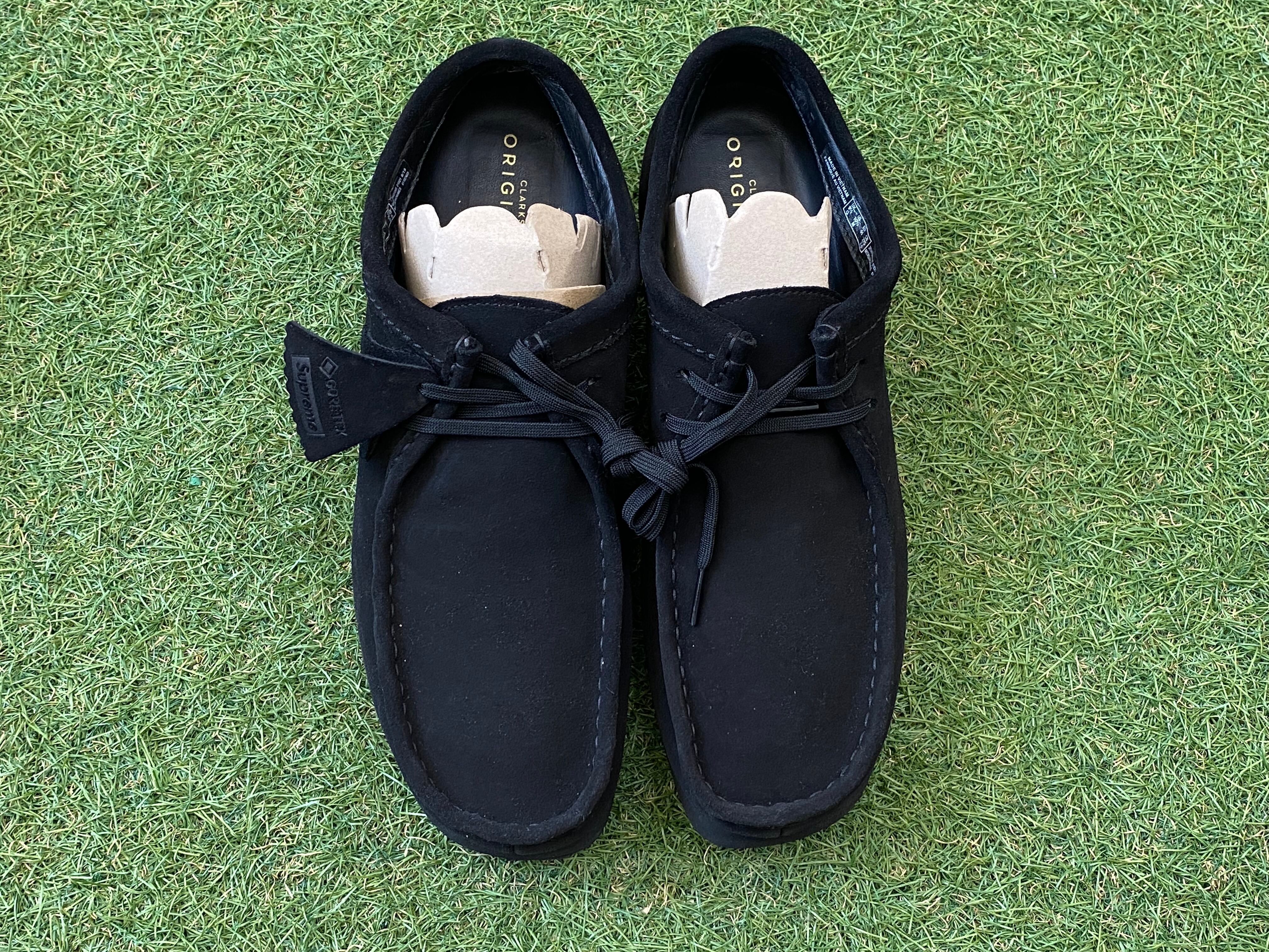 Supreme × CLARKS GORE-TEX WALLABEE BOOT BLACK 28.5cm 120KF6469 