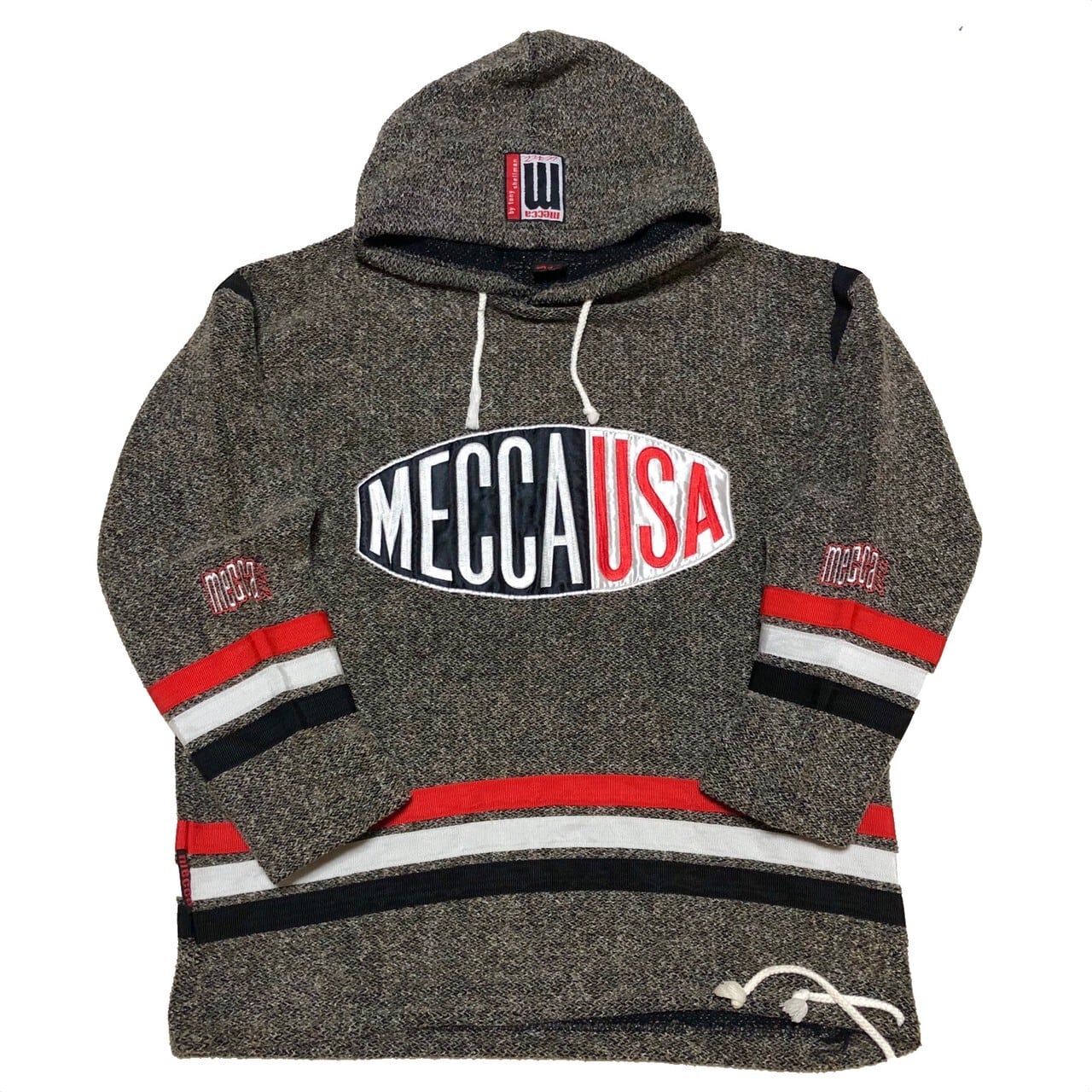 90s mecca usa ニットパーカー XXL