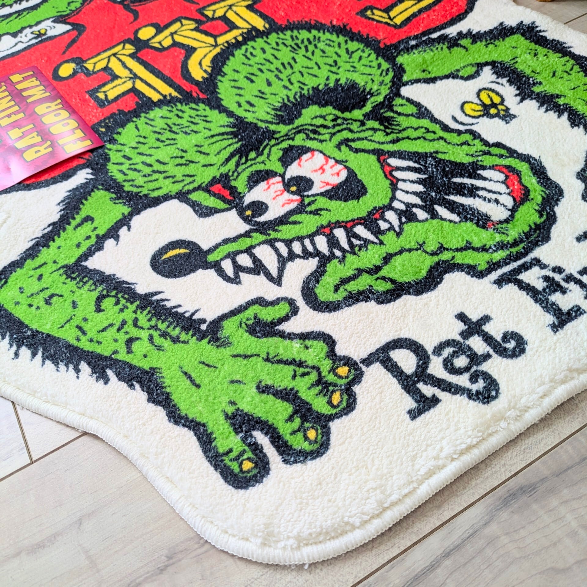 RATFINK（ ラットフィンク ） 】American FLOOR MAT ( 裏面滑り止め