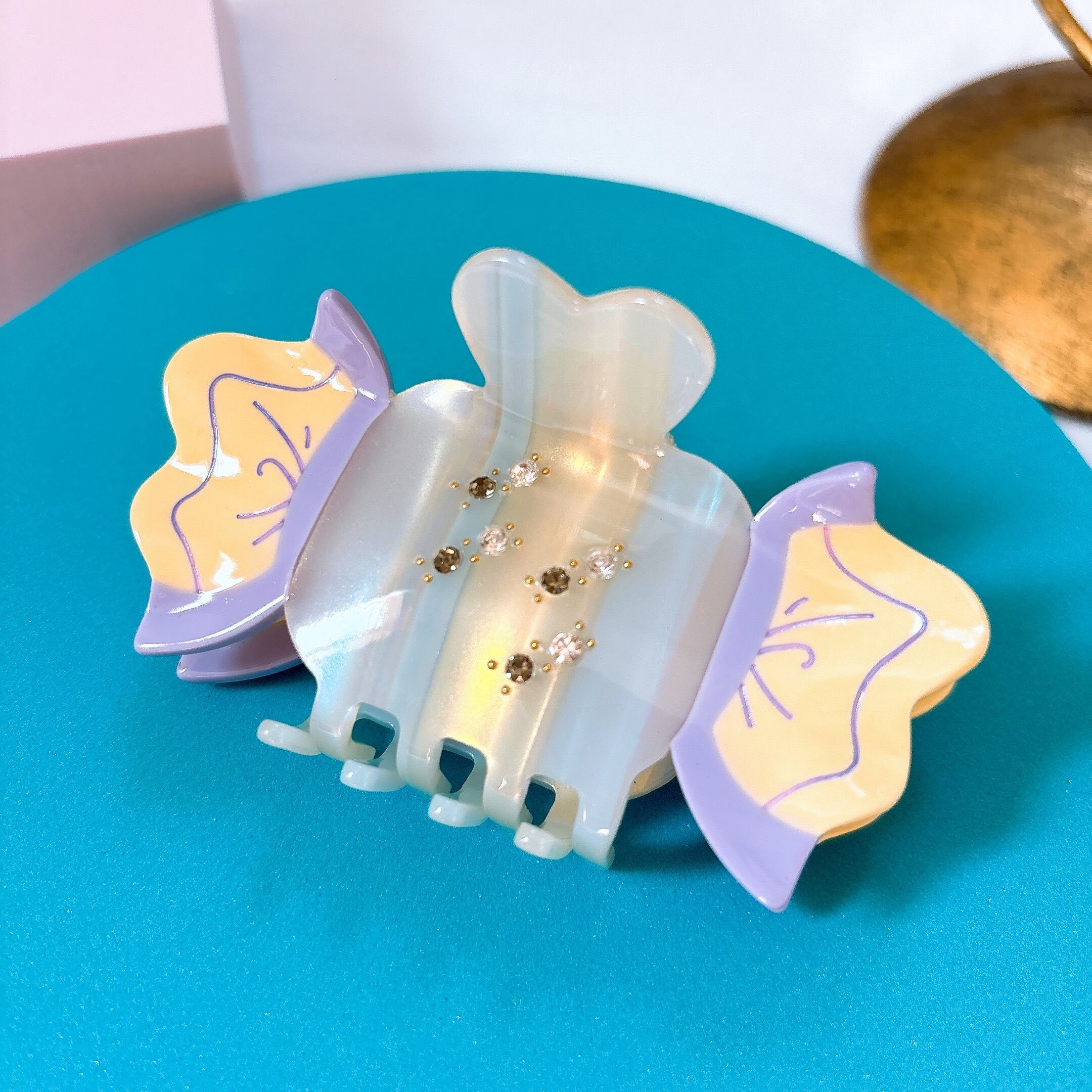 キラキラ キャンディヘアクリップ | 動物や生き物のヘアアクセサリー屋