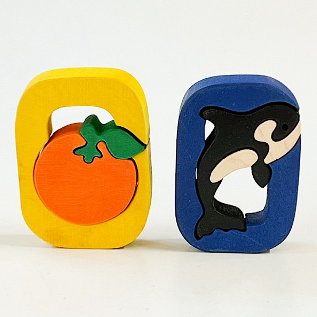 アルファベットパズル O