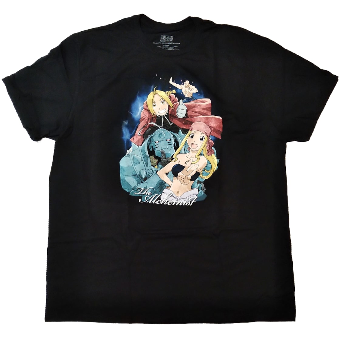 鋼の錬金術師 Tシャツ XXLサイズ 黒 アニメT 未使用新品 * | Pay ID