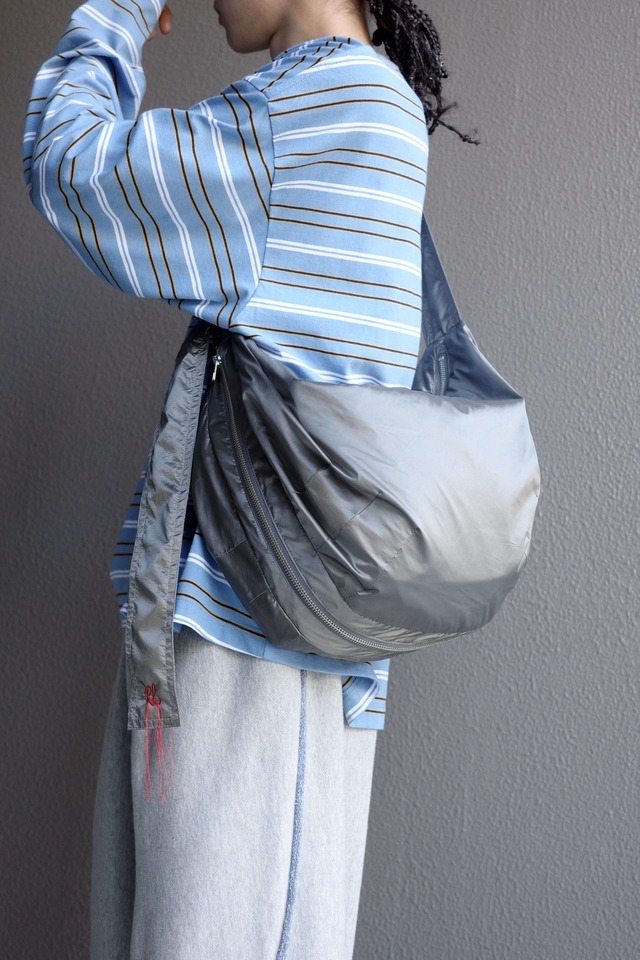 RL 【COMPACT HALFMOON BAG LIMONTA -silver-】