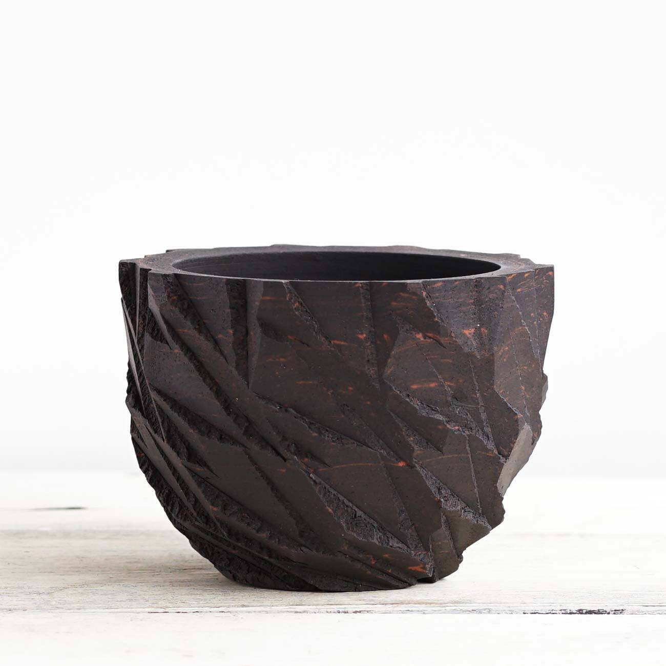 Premium by Odoro Wild Cutting Pot Black Marble M