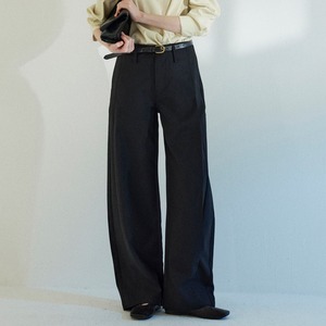 Wide-Leg Full-Length Pants  T0765