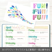 ぺんてる 筆タッチ サインペン SES15C-6STB 6色セットB