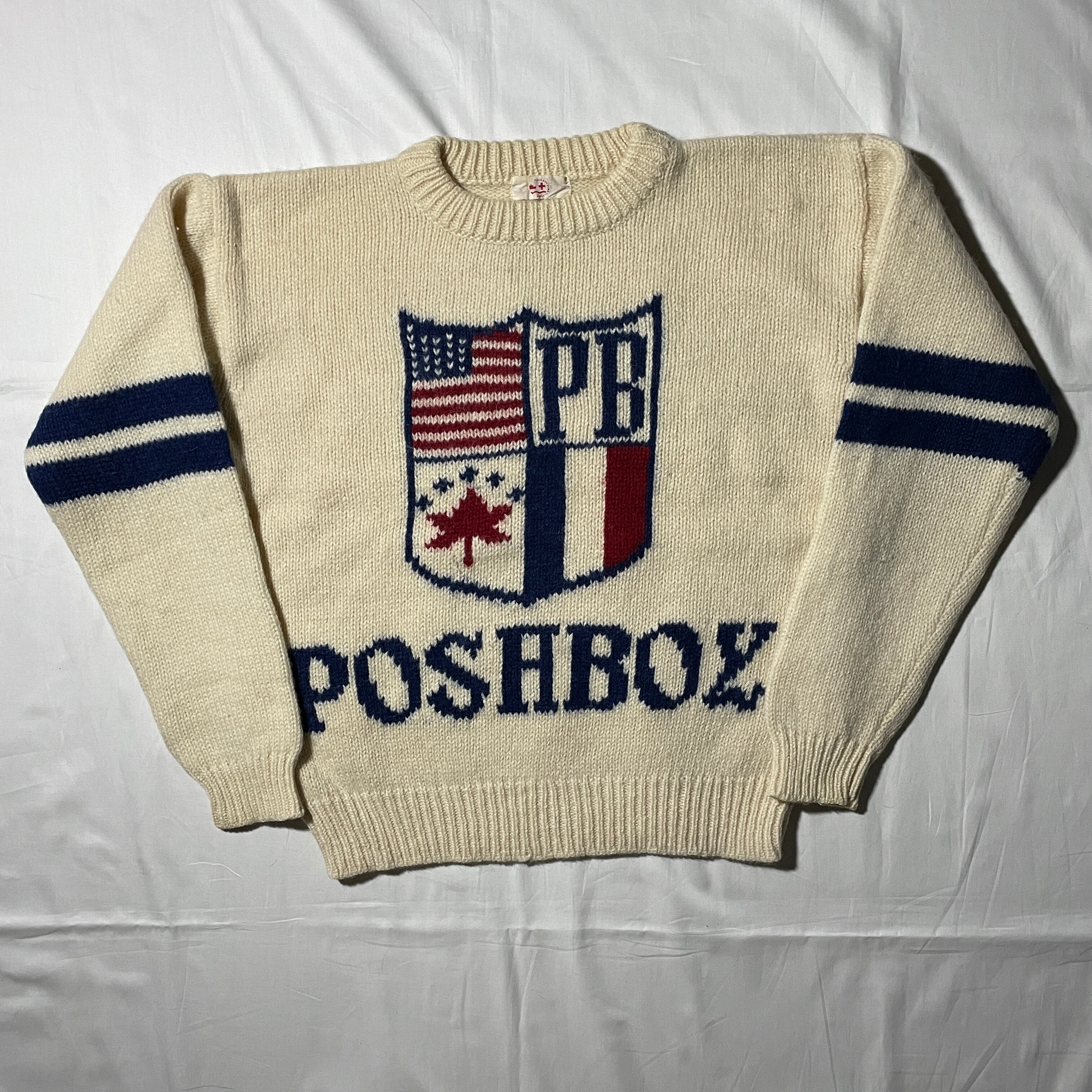 80s POSHBOY ウールセーター ヴィンテージ 国産 | ZZYZX.inc