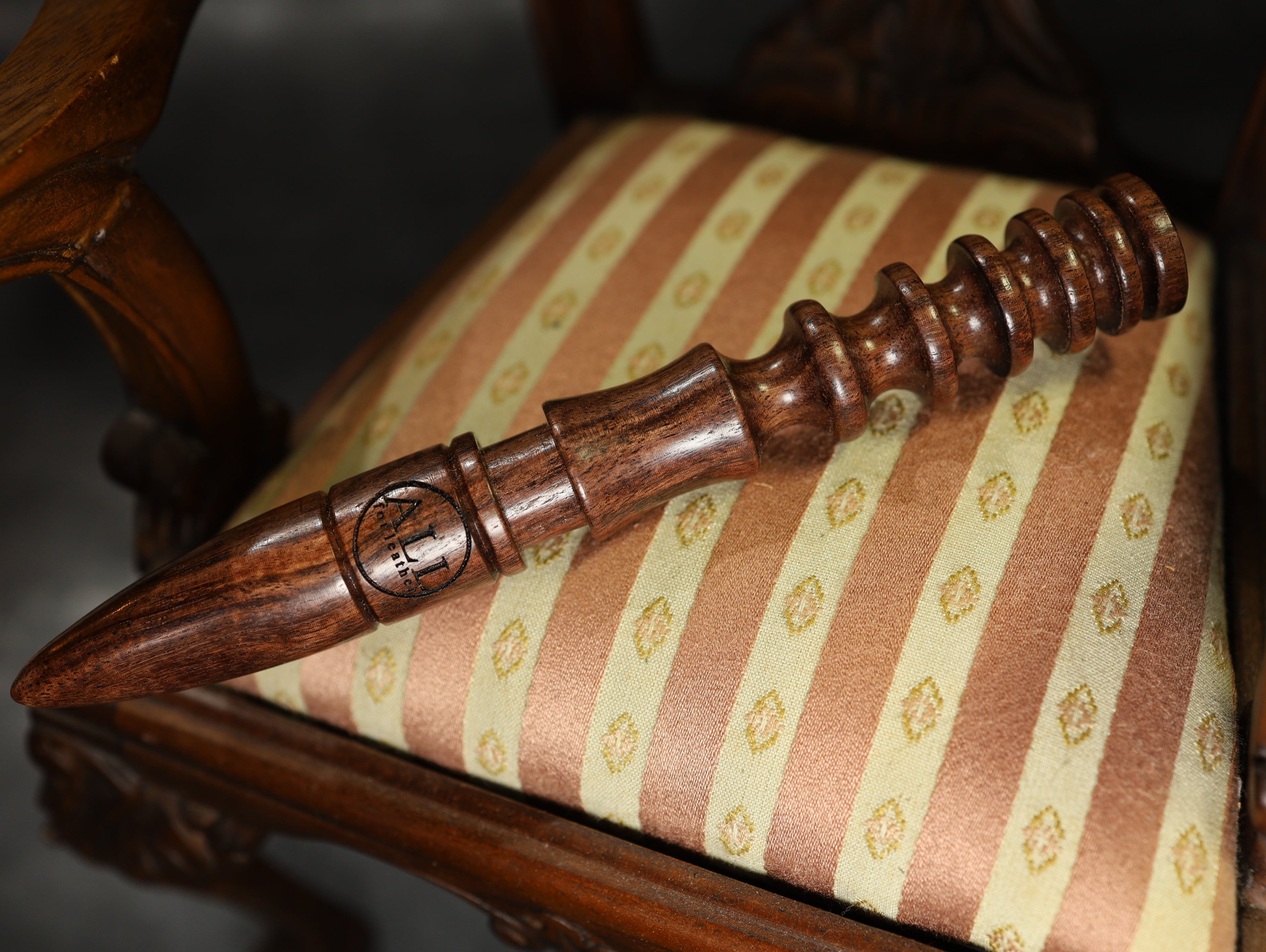 【Rose wood】高級ウッドスリッカー コバ磨き専用